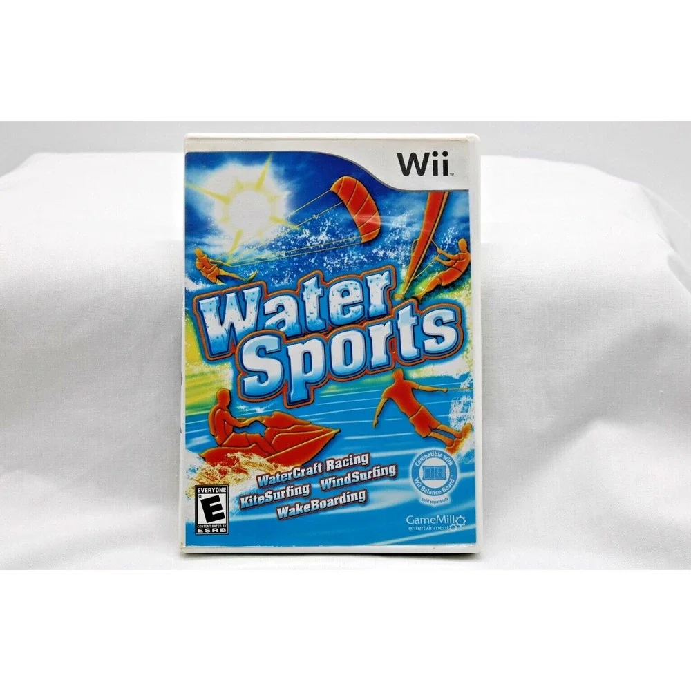 Wii Water‎ Sports (Nintendo Wii, 2009) with manual and case